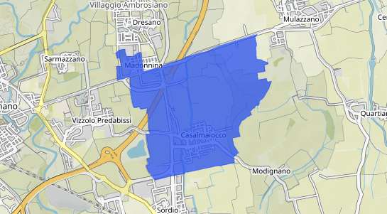 Prezzo degli immobili Casalmaiocco