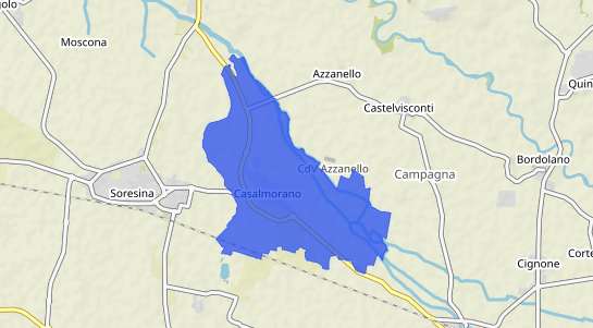 Prezzo degli immobili Casalmorano