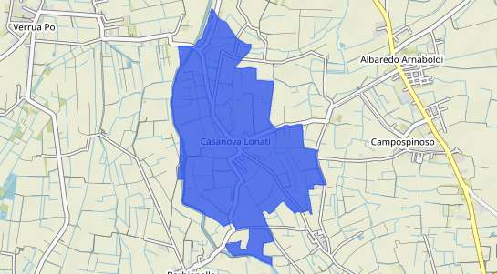 Prezzo degli immobili Casanova Lonati