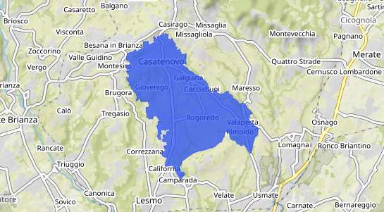 Prezzo degli immobili Casatenovo