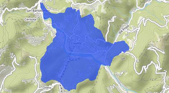 Prezzo degli immobili Casella