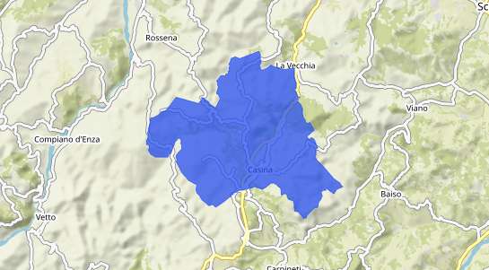 Prezzo degli immobili Casina