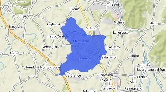 Prezzo degli immobili Cassacco