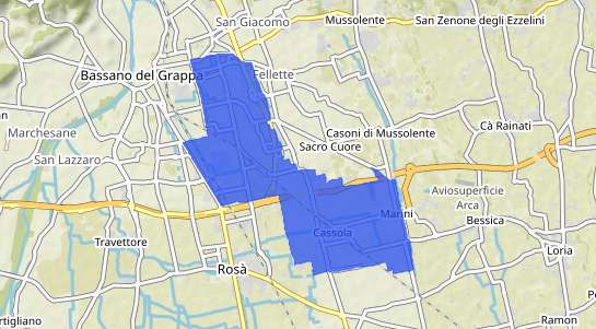 Prezzo degli immobili Cassola