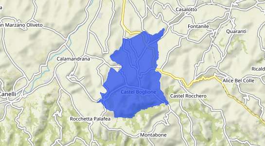 Prezzo degli immobili Castel Boglione