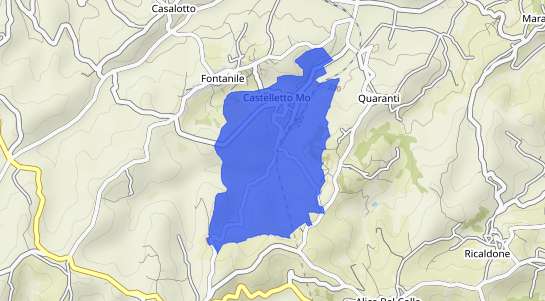 Prezzo degli immobili Castelletto Molina