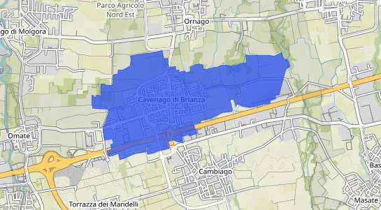 Prezzo degli immobili Cavenago Di Brianza