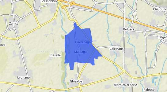 Prezzo degli immobili Cavernago