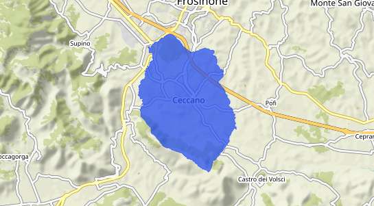 Prezzo degli immobili Ceccano