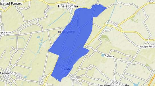 Prezzo degli immobili Cento