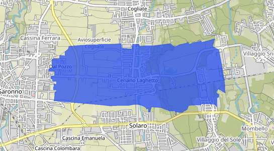 Prezzo degli immobili Ceriano Laghetto