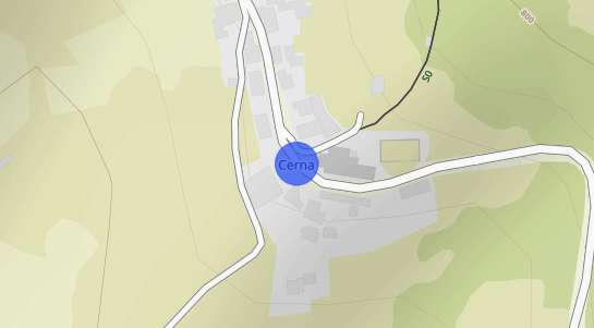 Prezzo degli immobili Cerna