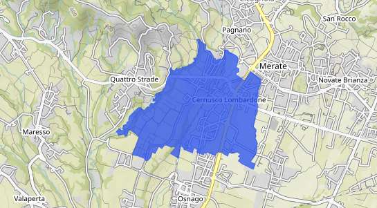 Prezzo degli immobili Cernusco Lombardone