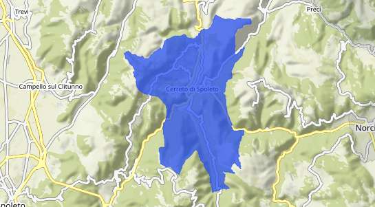 Prezzo degli immobili Cerreto Di Spoleto