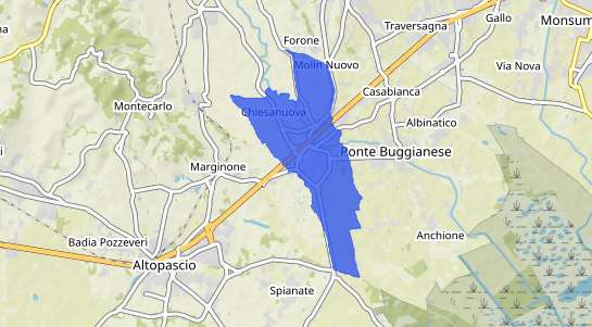 Prezzo degli immobili Chiesina Uzzanese