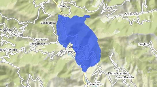 Prezzo degli immobili Chiusanico