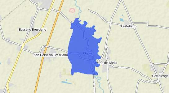 Prezzo degli immobili Cigole