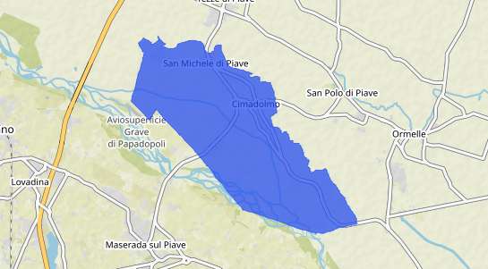 Prezzo degli immobili Cimadolmo