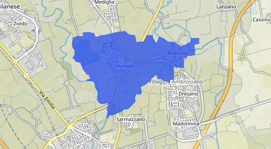 Prezzo degli immobili Colturano