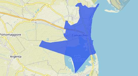 Prezzo degli immobili Comacchio