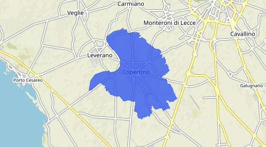 Prezzo degli immobili Copertino