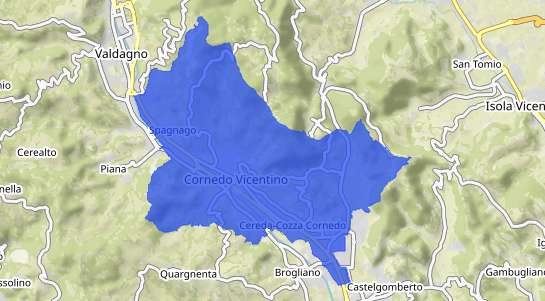 Prezzo degli immobili Cornedo Vicentino