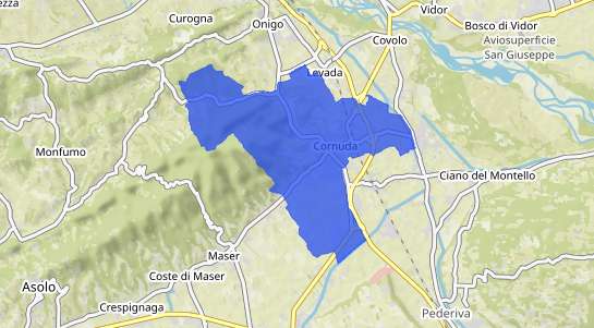 Prezzo degli immobili Cornuda