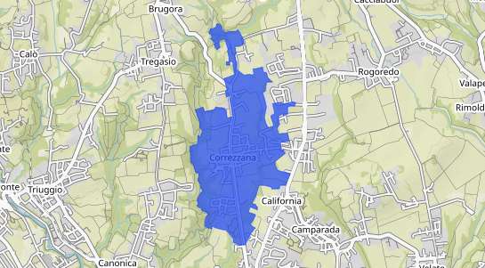 Prezzo degli immobili Correzzana