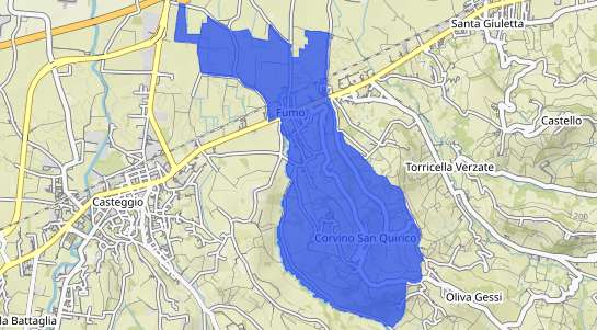 Prezzo degli immobili Corvino San Quirico