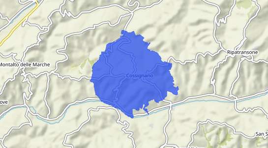 Prezzo degli immobili Cossignano