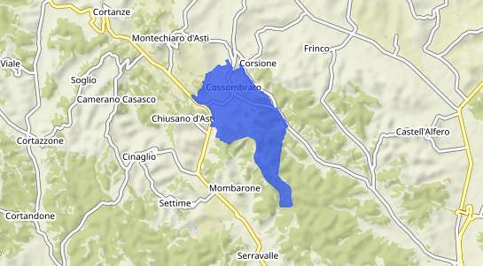 Prezzo degli immobili Cossombrato