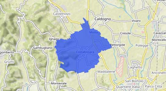 Prezzo degli immobili Costabissara