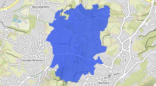 Prezzo degli immobili Cremella