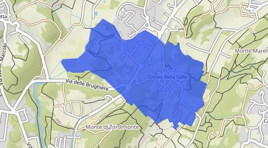 Prezzo degli immobili Crosio Della Valle