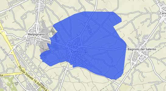 Prezzo degli immobili Cursi