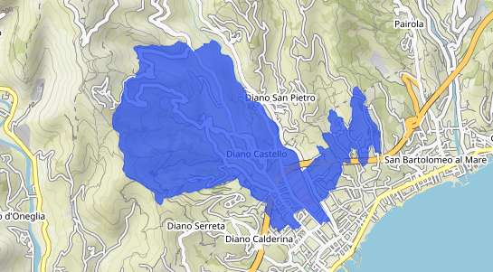 Prezzo degli immobili Diano Castello