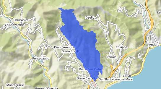 Prezzo degli immobili Diano San Pietro