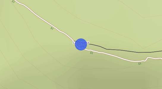 Prezzo degli immobili Dogana