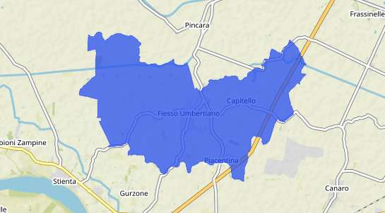 Prezzo degli immobili Fiesso Umbertiano