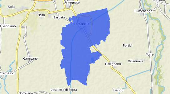Prezzo degli immobili Fontanella