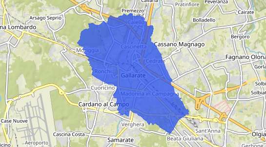 Prezzo degli immobili Gallarate