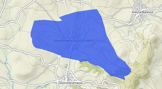 Prezzo degli immobili Gonnoscodina