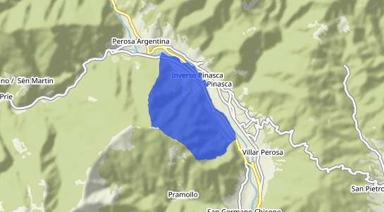 Prezzo degli immobili Inverso Pinasca