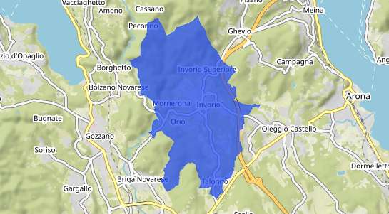 Prezzo degli immobili Invorio