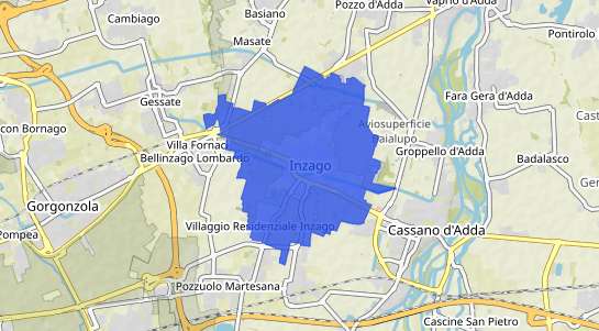 Prezzo degli immobili Inzago