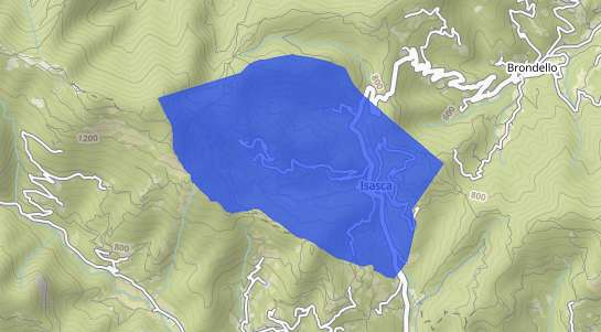 Prezzo degli immobili Isasca