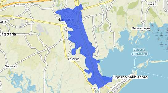 Prezzo degli immobili Latisana