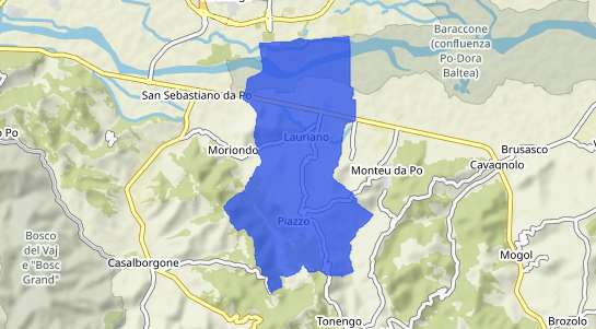 Prezzo degli immobili Lauriano