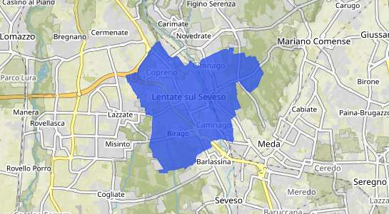 Prezzo degli immobili Lentate Sul Seveso