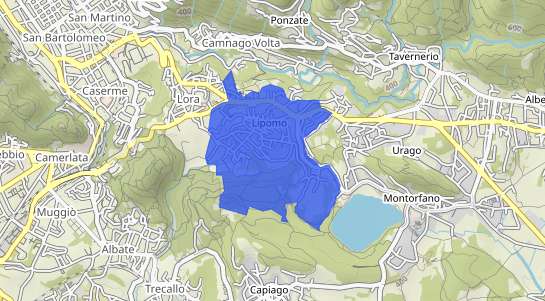 Prezzo degli immobili Lipomo